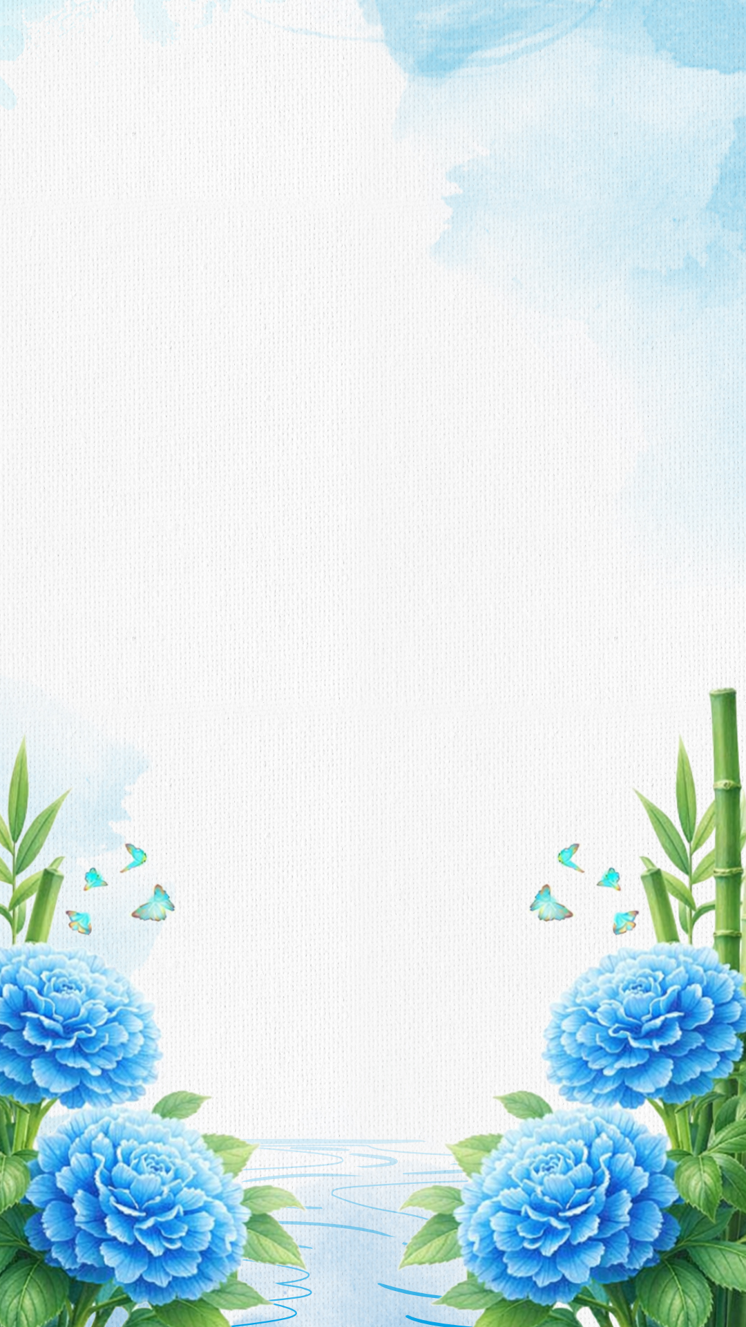 Baansera watercolor frame mobile